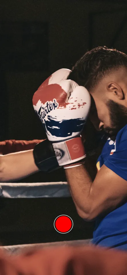 Boxing action captured with Replay15