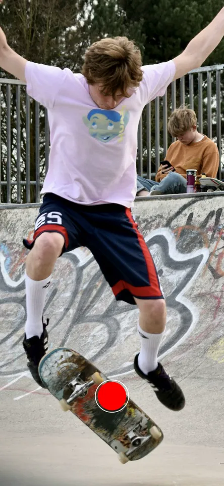Skating action captured with Replay15